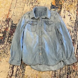 GAP Denim Shirt in Soft Blue